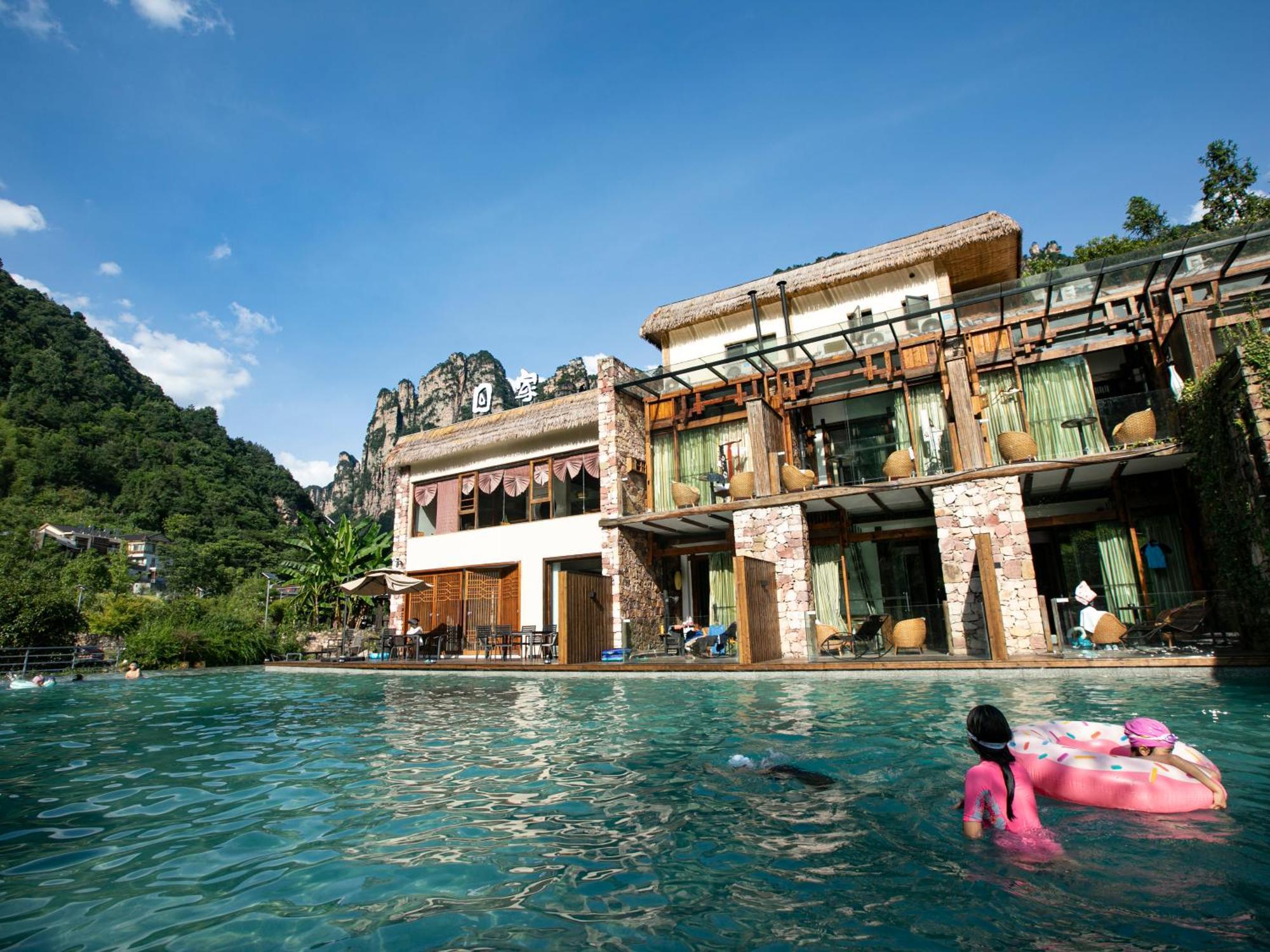 Homeward Mountain Resort Zhangjiajie Buitenkant foto